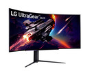 Il 45GS95QE è uno dei due monitor gaming LG UltraGear OLED da 44,5 pollici in arrivo, nella foto 45GR95QE. (Fonte: LG)