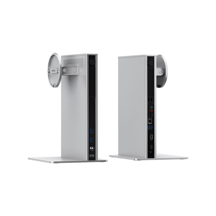Il display è un pannello IPS QHD da 27 pollici con una frequenza di aggiornamento di 165 Hz e una luminosità di 350 nit, oltre a Wi-Fi 6, Bluetooth 5.2, porte USB e porta Ethernet RJ45.