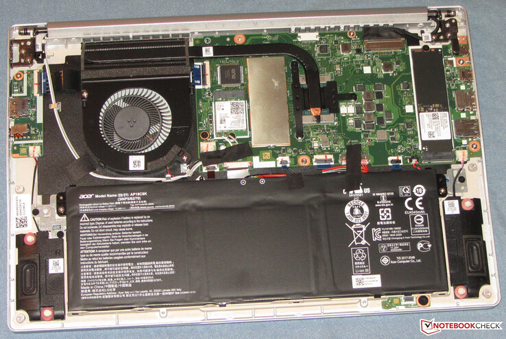 Uno sguardo all'interno dell'Acer Swift 3 SF314-32