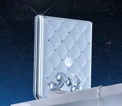 Il Motorola Razr 60 Swarovski Limited Edition potrebbe costare di più rispetto alla versione standard a causa dei cristalli. (Fonte: Motorola)