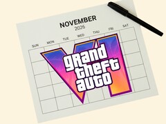 Pagina del calendario di novembre 2026 con il logo di GTA 6 (Fonte: Rockstar Games con modifiche)