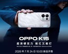 Immagine teaser dell'Oppo K15