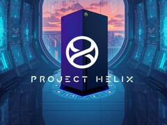 Striscione con concetto della console Xbox Project Helix