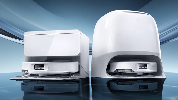 Le due versioni dell'aspirapolvere robot Roborock P20 Plus Ultra. (Fonte: Roborock)