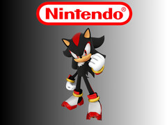 Shadow the Hedgehog sotto il logo Nintendo (Fonte: Sega, Nintendo of America con modifiche)