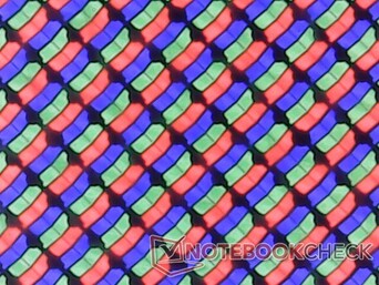 Subpixel RGB nitidi con granulosità minima