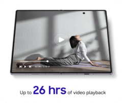 Durata della riproduzione video dello Z Fold8
