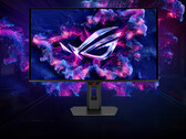 ROG Strix OLED XG27UQDMS dal davanti.