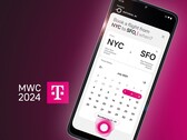 Un rendering dell'interfaccia utente di Natural AI in esecuzione su un T Phone. (Immagine: Deutsche Telekom)