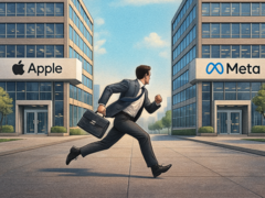 Alan Dye lascia Apple per Meta. (Fonte immagine: creato con AI)