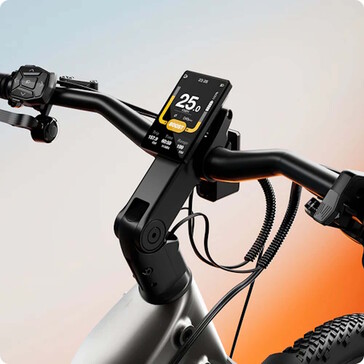 La bicicletta è dotata di un display integrato