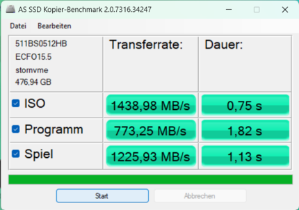 Copia del benchmark