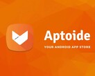 Il logo ufficiale e l’immagine coordinata dell’app store Aptoide per Android.