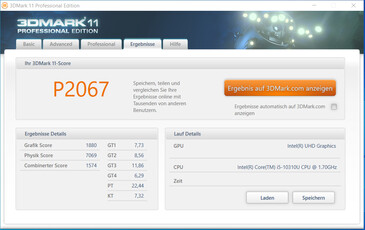 3DMark 11 (Collegato alla rete elettrica)