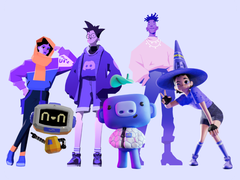 Un&#039;opera d&#039;arte con la mascotte di Discord, Wumpus (fonte immagine: Discord)