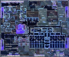 Exynos 2400 die shot (immagine tramite @Kurnalsalts su X)