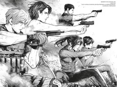 Immagine ufficiale tratta da Resident Evil: Death Island Vol. 1.