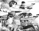 Immagine ufficiale tratta da Resident Evil: Death Island Vol. 1.