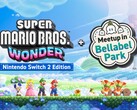 Banner per il pacchetto di aggiornamento Super Mario Bros. Wonder Switch 2 (Immagine: screenshot, Nintendo of America YouTube con modifiche)