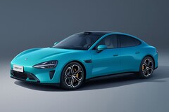 La berlina elettrica Xiaomi SU7 è dotata di un sistema di guida autonoma. (Fonte: Xiaomi)