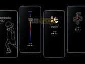 La serie OnePlus 8 ottiene un'altra di queste nuove opzioni AOD. (Fonte: OnePlus)