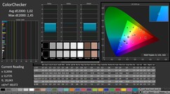 CalMAN: ColorChecker (calibrato)