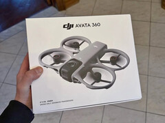 La scatola di vendita di DJI Avata 360.