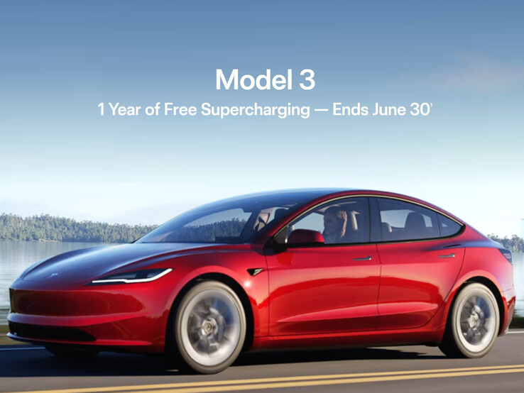 L'offerta di ricarica gratuita di Tesla Model 3 è valida solo in Canada per il momento.