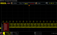 24 kHz PWM (luminosità 4/10)