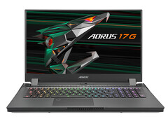 Gigabyte sta apparentemente testando un portatile da gioco AORUS 17G con processori Intel di nuova generazione. (Fonte: Gigabyte)