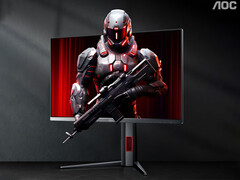 Il nuovo monitor da gioco costa circa 223 dollari in Cina. Nella foto: un&#039;immagine promozionale del 25G4K. (Fonte immagine: AOC - modificata)