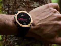 Lo smartwatch T-Rex 3 Pro Black Gold (48 mm) di Amazfit (nella foto) è ora disponibile negli Stati Uniti. (Fonte: Amazfit)