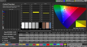 Precisione del colore (True Tone abilitato)