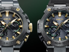 Nella foto, da sinistra a destra: Casio MRG-B2000BG-3AJR e Casio MRG-B2000RG-3AJR (fonte: Casio)