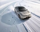EV con batteria agli ioni di Na CATL durante i test in condizioni di freddo.