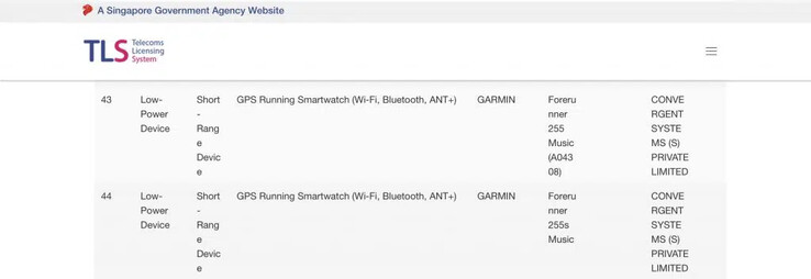 (Fonte: Singapore Telecom Licensing System via Gadgets &amp; Wearables)