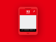 Un mockup della scheda chiave di gioco di Nintendo Switch 2 (fonte: Nintendo)