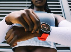 Il CMF Watch 3 Pro presenta un sorprendente design rotondo, disponibile in opzione con un cinturino arancione. (Fonte immagine: Nothing)