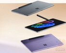Il Surface Pro 12" sarà disponibile nei colori Oceano, Platino e Viola, con accessori per la tastiera abbinati. (Fonte immagine: via Roland Quandt &amp; WinFuture)