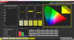 Saturazione CalMAN calibrata