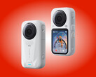 L'Insta360 X6 nella finitura Arctic White.