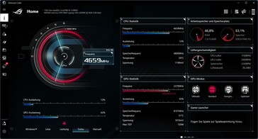 Modalità Turbo. L'interruttore della GPU si trova a destra