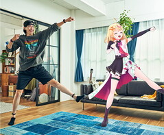 L'ultimo aggiornamento del mocopi di Sony consente la cattura del movimento 3D VR sul PC. (Fonte: Sony)