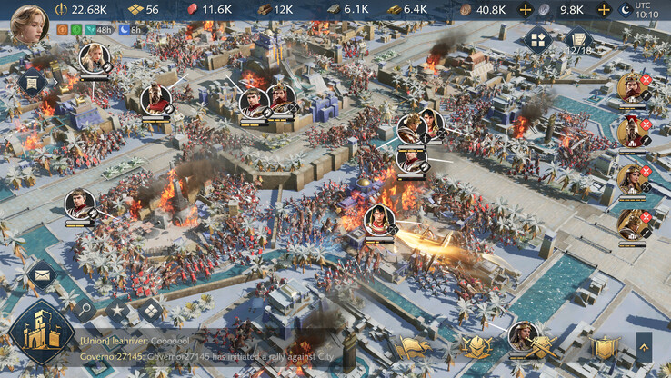 Age of Empires mobile UI (immagine via Age of Empires)
