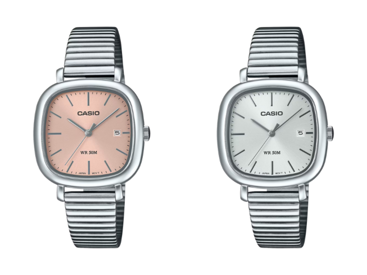 Casio LTP-B166D-4AV (a sinistra) e LTP-B166D-7AV (a destra). (Fonte: Casio)