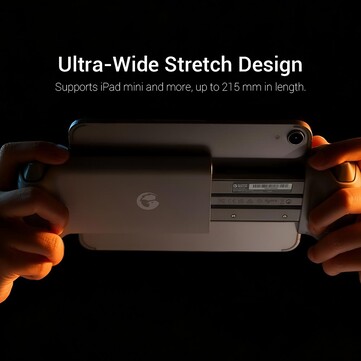 GameSir G8 Plus MFi può adattarsi a un iPad Mini. (Fonte: GameSir)