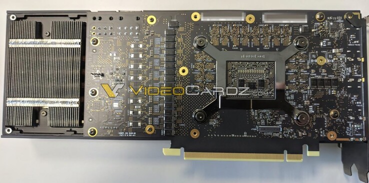 PCB Intel Arc Alchemist (immagine via Videocardz)