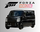 2020 Suzuki Every PZ Turbo Special Kei con il logo di Forza Horizon (Fonte immagine: AR12Gaming YouTube, Xbox Wire con modifiche)