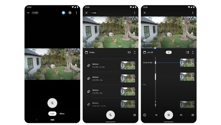 Le telecamere Nest più vecchie possono ora essere trasferite con successo a Google Home, senza alcuna perdita di funzionalità. (Fonte: Google)