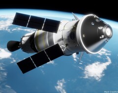 La navetta Orion dovrebbe atterrare sulla Luna nel 2024 (Fonte: NASA)